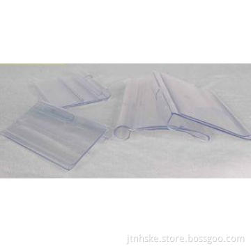 personalized Clear Plastic Shapes , Shop Shelf  Rigid PVC P